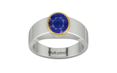 Goldcap Thailand Blue Sapphire Ring Prime Quality (R10)