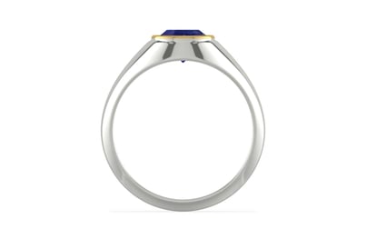 Goldcap Thailand Blue Sapphire Ring Prime Quality (R12)