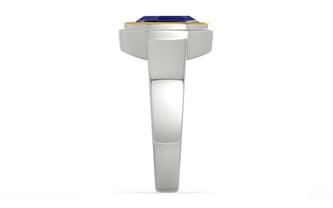 Goldcap Thailand Blue Sapphire Ring Prime Quality (R3)