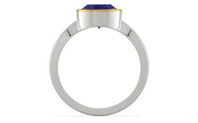 Goldcap Thailand Blue Sapphire Ring Prime Quality (R9)