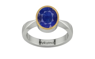 Goldcap Thailand Blue Sapphire Ring Prime Quality (R9)