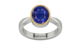 Goldcap Thailand Blue Sapphire Ring Prime Quality (R9)