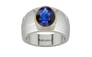 Goldcap Thailand Blue Sapphire Ring Rare Quality (R1)
