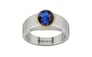 Goldcap Thailand Blue Sapphire Ring Rare Quality (R10)