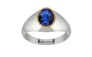 Goldcap Thailand Blue Sapphire Ring Rare Quality (R12)