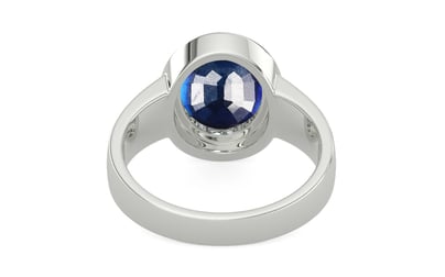Goldcap Thailand Blue Sapphire Ring Rare Quality (R3)