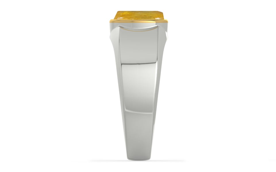 GoldCap Thailand Yellow Sapphire Ring Fine Quality (R10)