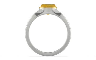 GoldCap Thailand Yellow Sapphire Ring Fine Quality (R10)