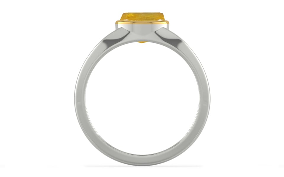 GoldCap Thailand Yellow Sapphire Ring Fine Quality (R10)