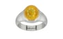 Goldcap Thailand Yellow Sapphire Ring Fine Quality (R7)
