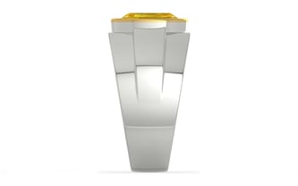 Goldcap Thailand Yellow Sapphire Ring Limited Quality (R1)