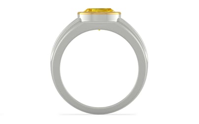 Goldcap Thailand Yellow Sapphire Ring Limited Quality (R1)