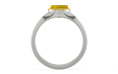 GoldCap Thailand Yellow Sapphire Ring Limited Quality (R10)