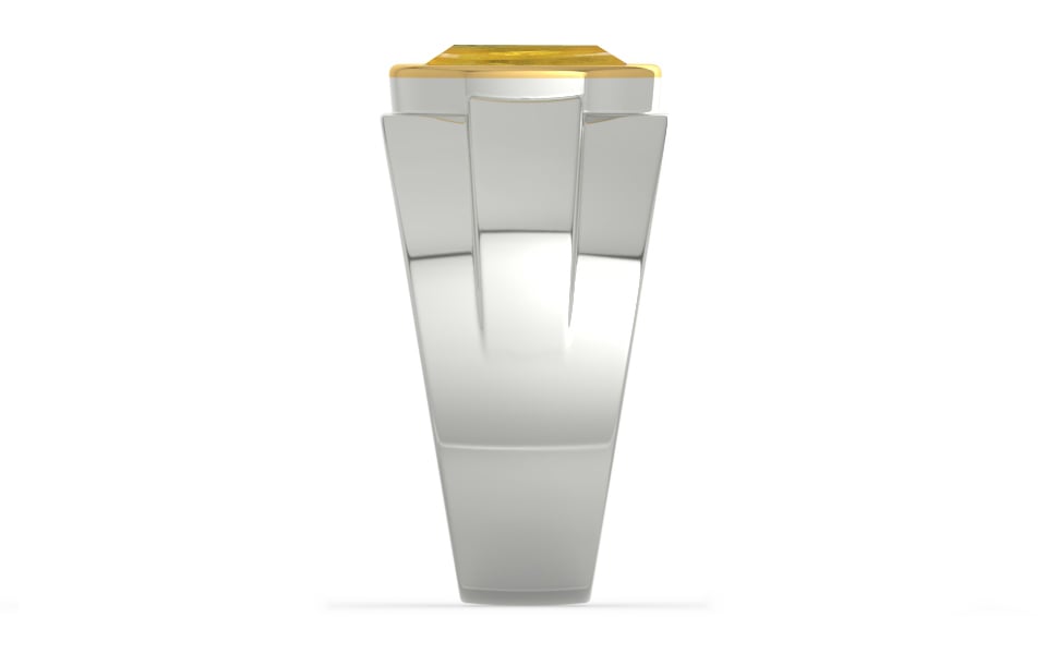 Goldcap Thailand Yellow Sapphire Ring Prime Quality (R1)