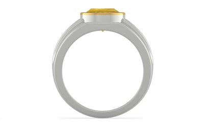 Goldcap Thailand Yellow Sapphire Ring Prime Quality (R1)