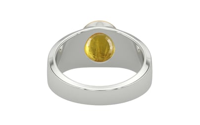GoldCap Thailand Yellow Sapphire Ring Prime Quality (R10)