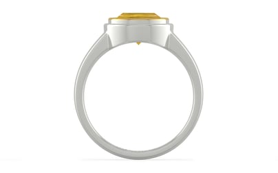 Goldcap Thailand Yellow Sapphire Ring Prime Quality (R3)