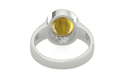 Goldcap Thailand Yellow Sapphire Ring Prime Quality (R3)