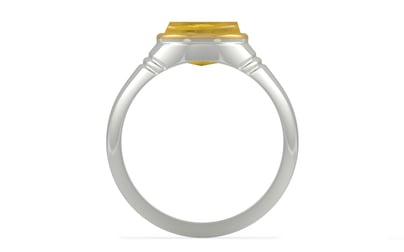 Goldcap Thailand Yellow Sapphire Ring Prime Quality (R7)