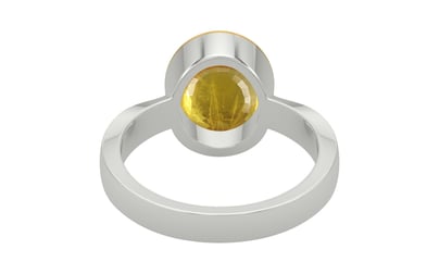 GoldCap Thailand Yellow Sapphire Ring Prime Quality (R9)