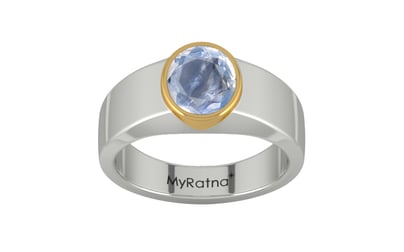 GoldCollet Ceylon Blue Sapphire Ring Fine Quality (R10)