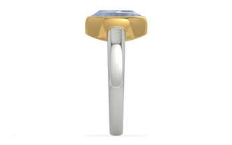 Goldcollet Ceylon Blue Sapphire Ring Fine Quality (R6)