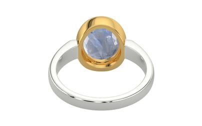 Goldcollet Ceylon Blue Sapphire Ring Fine Quality (R6)