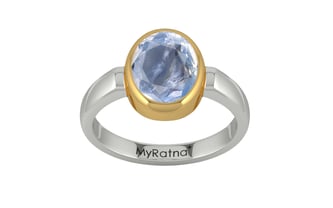 Goldcollet Ceylon Blue Sapphire Ring Fine Quality (R6)