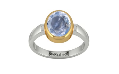 Goldcollet Ceylon Blue Sapphire Ring Fine Quality (R6)