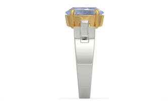 GoldCollet Ceylon Blue Sapphire Ring Fine Quality (R8)