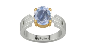 GoldCollet Ceylon Blue Sapphire Ring Fine Quality (R8)