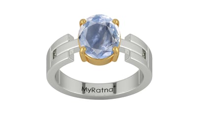 GoldCollet Ceylon Blue Sapphire Ring Fine Quality (R8)