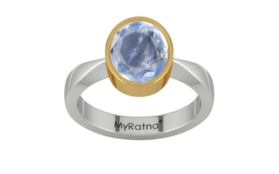 GoldCollet Ceylon Blue Sapphire Ring Fine Quality (R9)