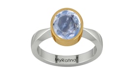 GoldCollet Ceylon Blue Sapphire Ring Fine Quality (R9)