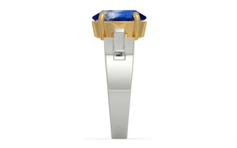 GoldCollet Ceylon Blue Sapphire Ring Limited Quality (R8)
