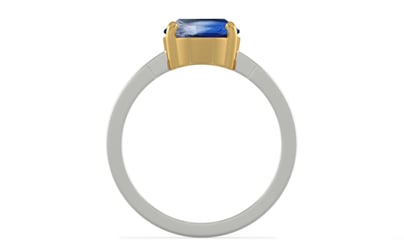 GoldCollet Ceylon Blue Sapphire Ring Limited Quality (R8)