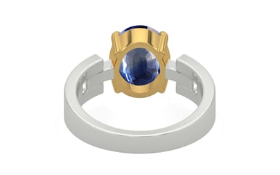 GoldCollet Ceylon Blue Sapphire Ring Limited Quality (R8)