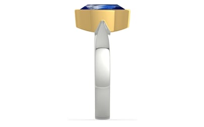 GoldCollet Ceylon Blue Sapphire Ring Limited Quality (R9)