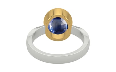 GoldCollet Ceylon Blue Sapphire Ring Limited Quality (R9)
