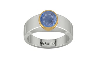 GoldCollet Ceylon Blue Sapphire Ring Prime Quality (R10)