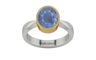 GoldCollet Ceylon Blue Sapphire Ring Prime Quality (R9)