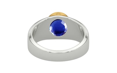 GoldCollet Ceylon Blue Sapphire Ring Rare Quality (R10)