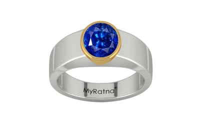 GoldCollet Ceylon Blue Sapphire Ring Rare Quality (R10)