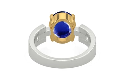 GoldCollet Ceylon Blue Sapphire Ring Rare Quality (R8)