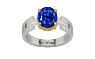 GoldCollet Ceylon Blue Sapphire Ring Rare Quality (R8)