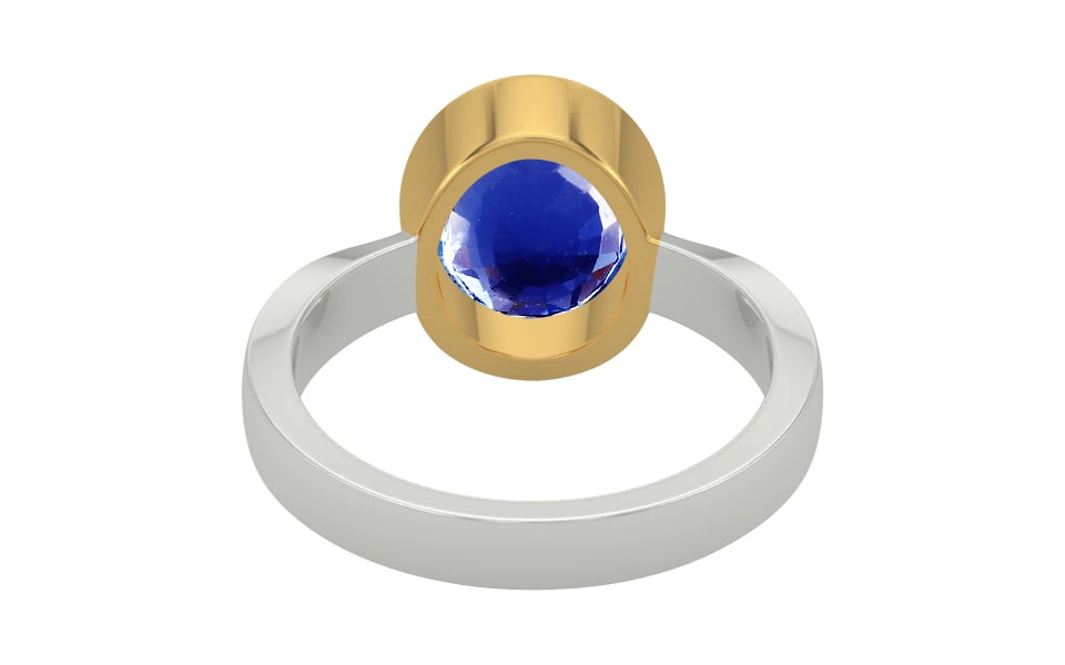 GoldCollet Ceylon Blue Sapphire Ring Rare Quality (R9)