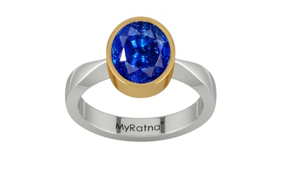 GoldCollet Ceylon Blue Sapphire Ring Rare Quality (R9)