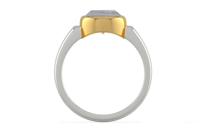 Goldcollet Ceylon White Sapphire Ring Fine Quality (R6)