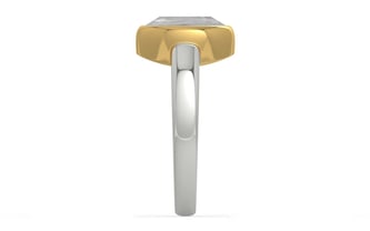 Goldcollet Ceylon White Sapphire Ring Limited Quality (R6)