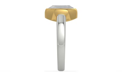 Goldcollet Ceylon White Sapphire Ring Limited Quality (R6)